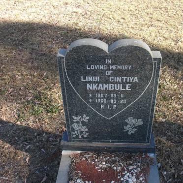 NKAMBULE Lindi Cintiya 1967-1968