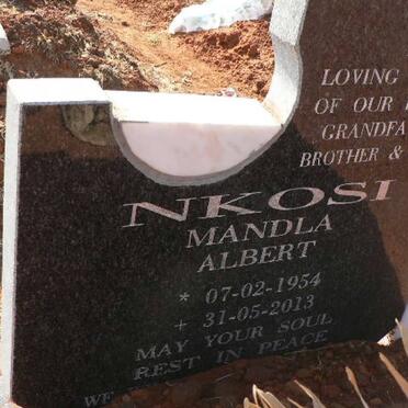 NKOSI Mandla Albert 1954-2013