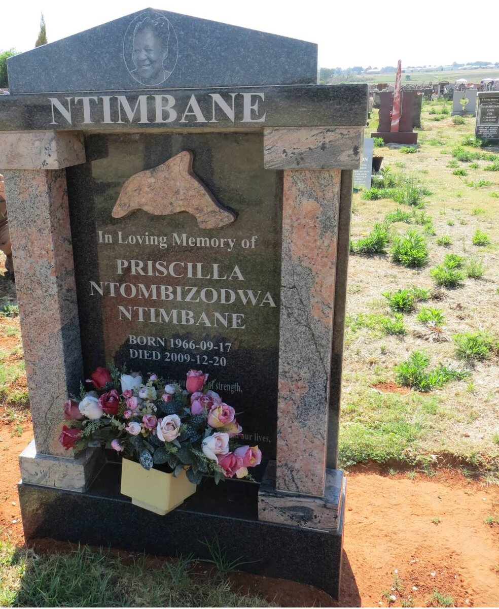 NTIMBANE Priscilla Ntombizodwa 1966-2009