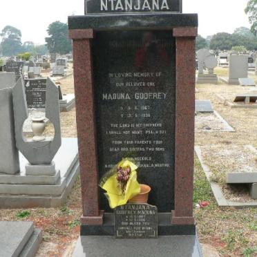 NTANJANA Maduna Godfrey 1967-1996