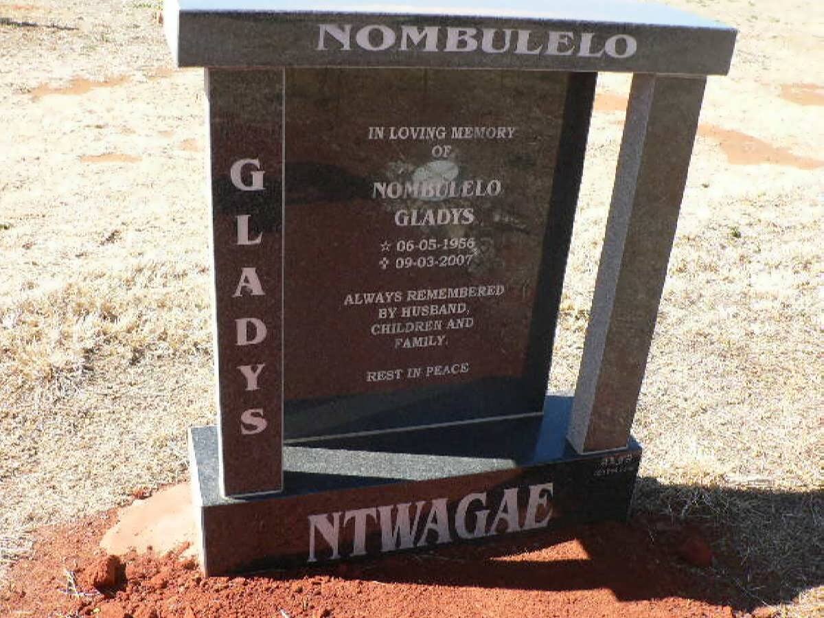 NTWAGAE Gladys 1955-2007