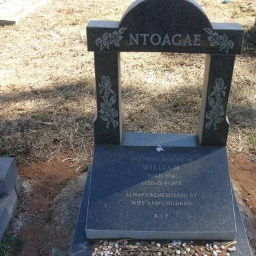 NTOAGAE William 1914-1973