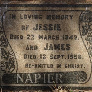 NAPIER James -1956 &amp; Jessie -1949