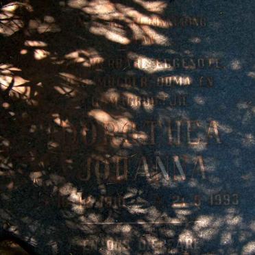 NAUDE Jacobus Johannes 1907-1998 &amp; Dorothea Johanna 1910-1993