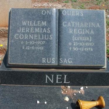 NEL Willem Jeremias Cornelius 1907-1961 &amp; Catharina Regina KEYSER 1910-1978