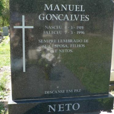 NETO Manuel Goncalves 1919-1996