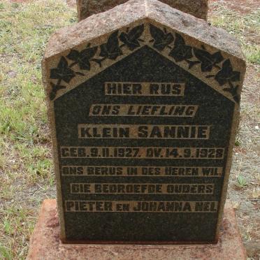 NEL Sannie 1927-1928