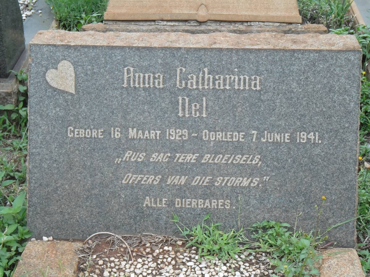 NEL Anna Catharina 1929-1941