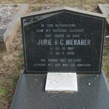 NIENABER Jurie H.C 1912-1976