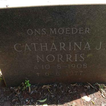 NORRIS Catharina J. 1908-1977
