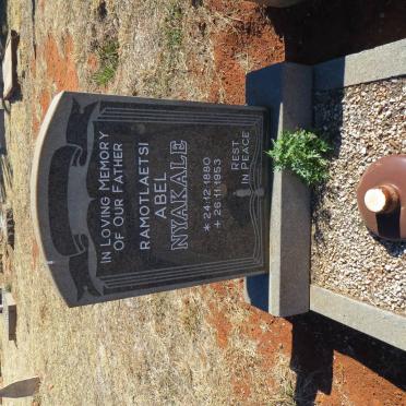 NYAKALE Ramotlaetsi Abel 1880-1953