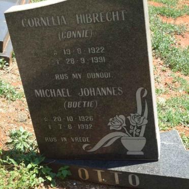 OTTO Michael Johannes 1926-1992 &amp; Cornelia Hibrecht 1922-1991