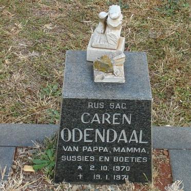 ODENDAAL Caren 1970-1971