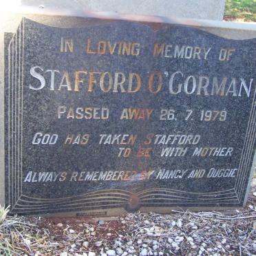 O'GORMAN Stafford -1979