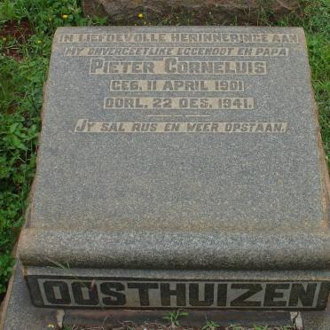 OOSTHUIZEN Pieter Corneluis 1901-1941