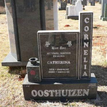 OOSTHUIZEN Catherina 1945-2007