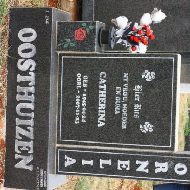 OOSTHUIZEN Catherina Cornelia 1945-2007