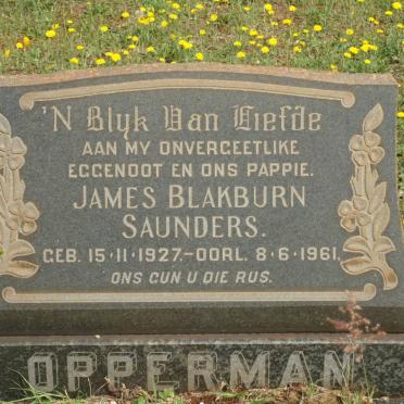 OPPERMAN James Blakburn Saunders 1927-1961