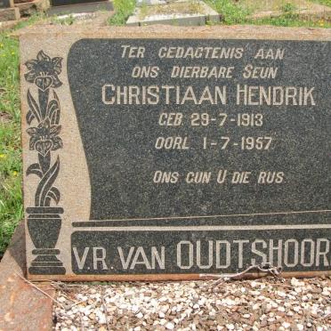 OUDTSHOORN Christiaan Hendrik, V.R. van 1913-1957