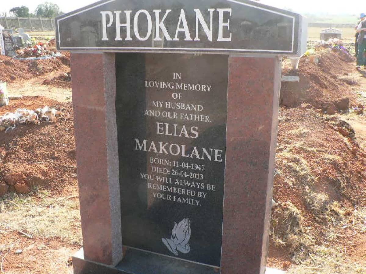 PHOKANE Elias Makolane 1947-2013