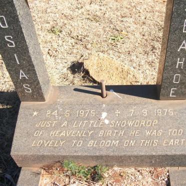 PHOFA Josias Rabahoe 1975-1975