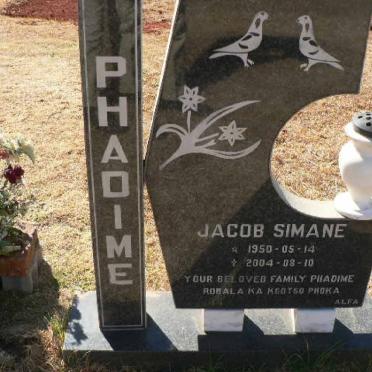 PHADIME Jacob Simane 1950-2004