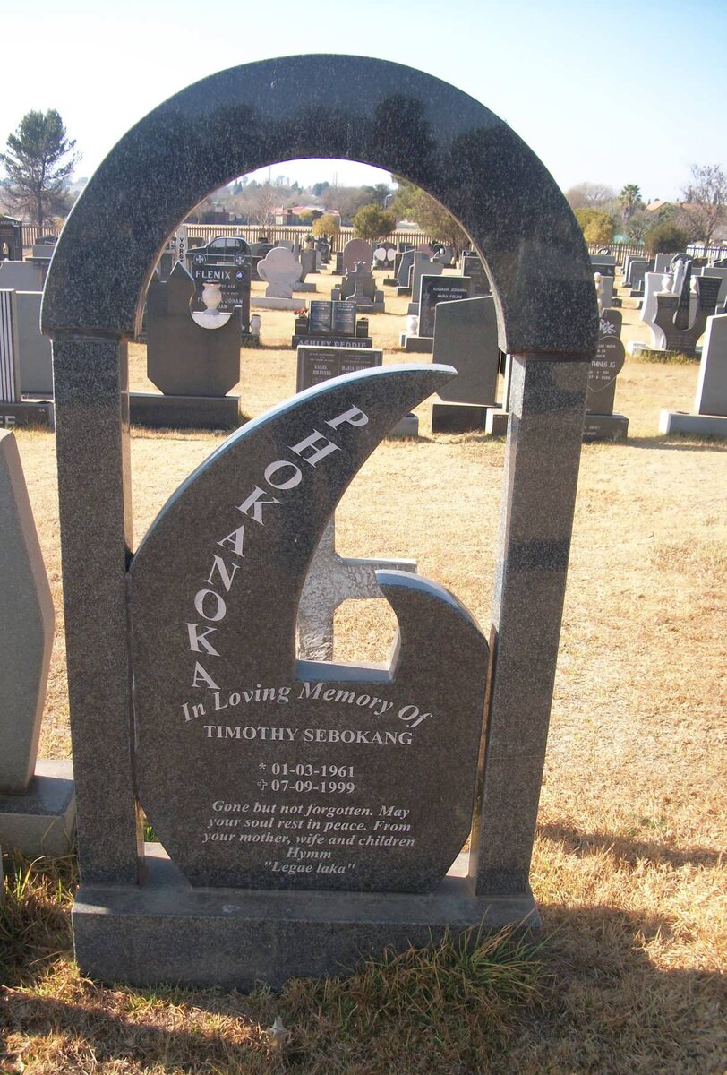 PHOKANOKA Timothy Sebokang 1961-1999