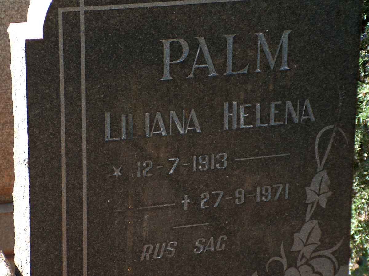 PALM Liliana Helena 1913-1971
