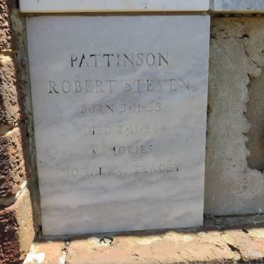 PATTINSON Robert Steven 1955-1984