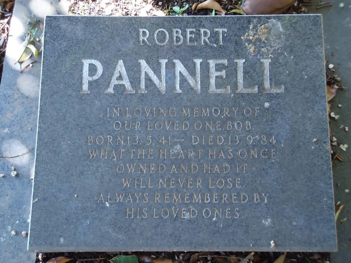 PANNELL James Fraser 1905-1973 &amp; Jessie Carson 1908-1994