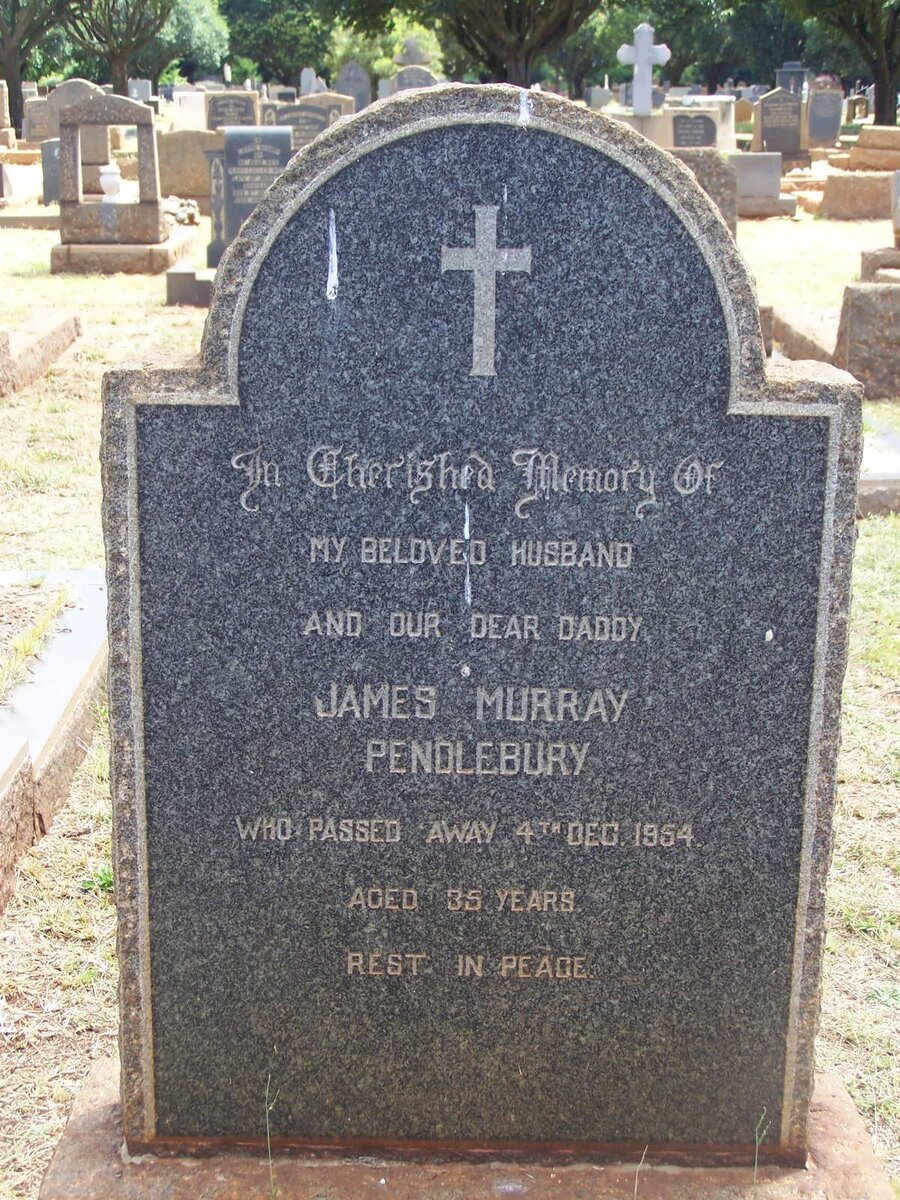 PENDLEBURY James Murray -1954