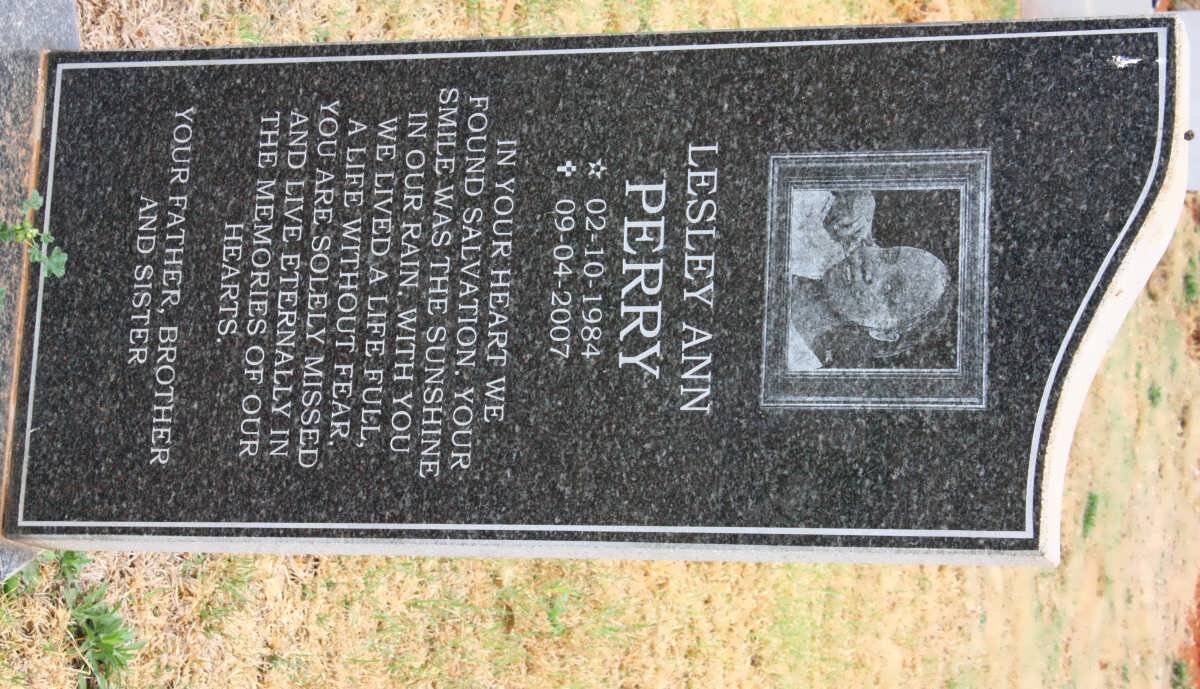 PERRY Lesley Ann 1984-2007