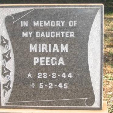 PEEGA Miriam 1944-1945