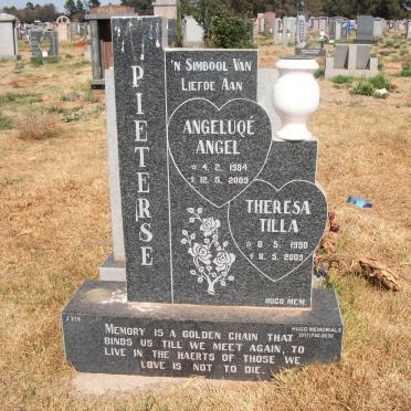 PIETERSE Angeliqué 1984-2009 :: PIETERSE Theresa 1990-2009