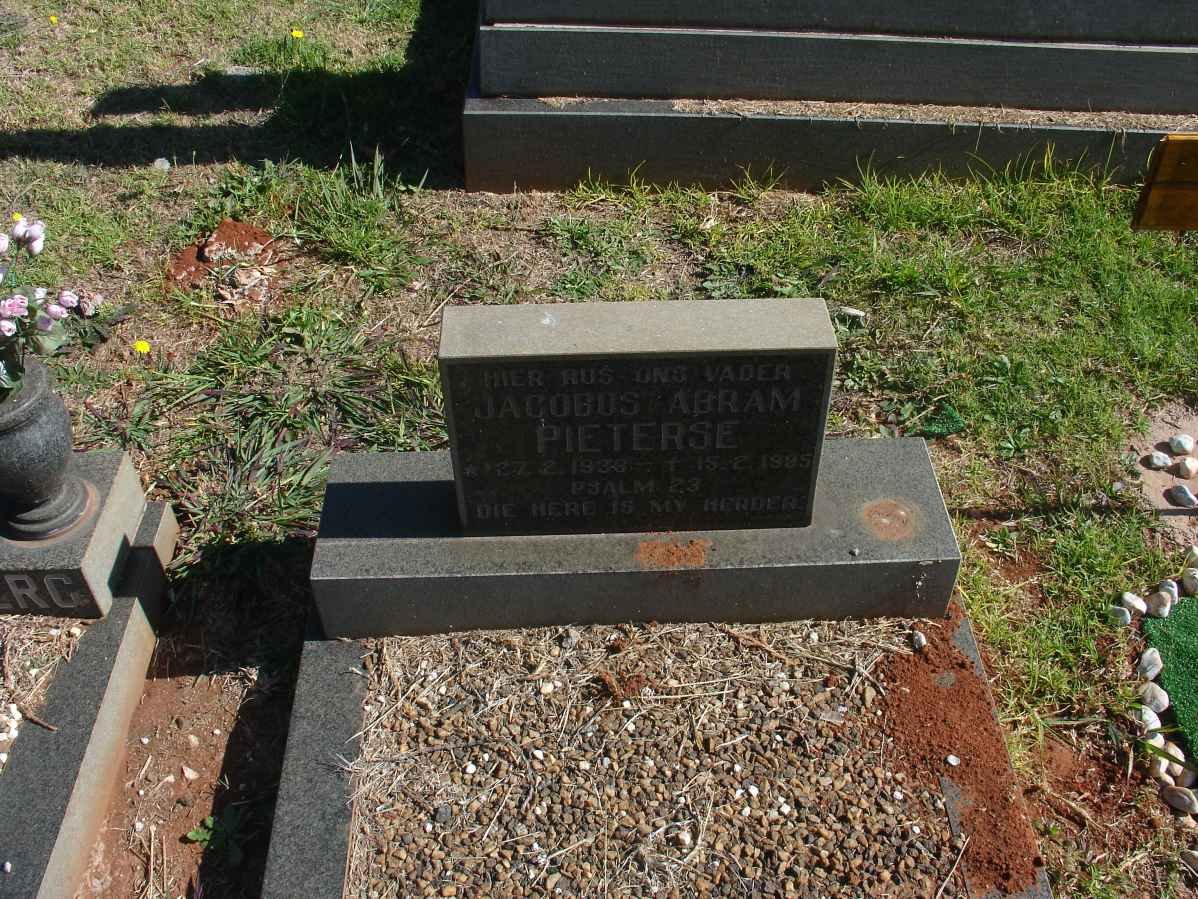 PIETERSE Jacobus Abram