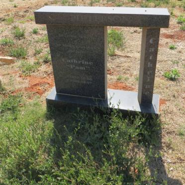 PIETERSON Cathrine 1952-2009