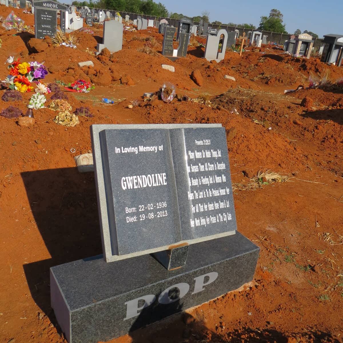 POP Gwendoline 1936-2013
