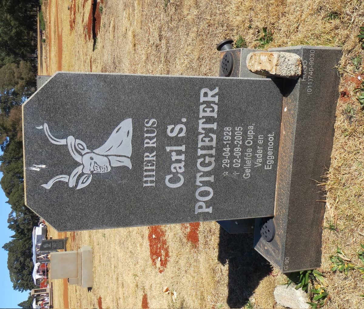 POTGIETER Carl S. 1928-2005