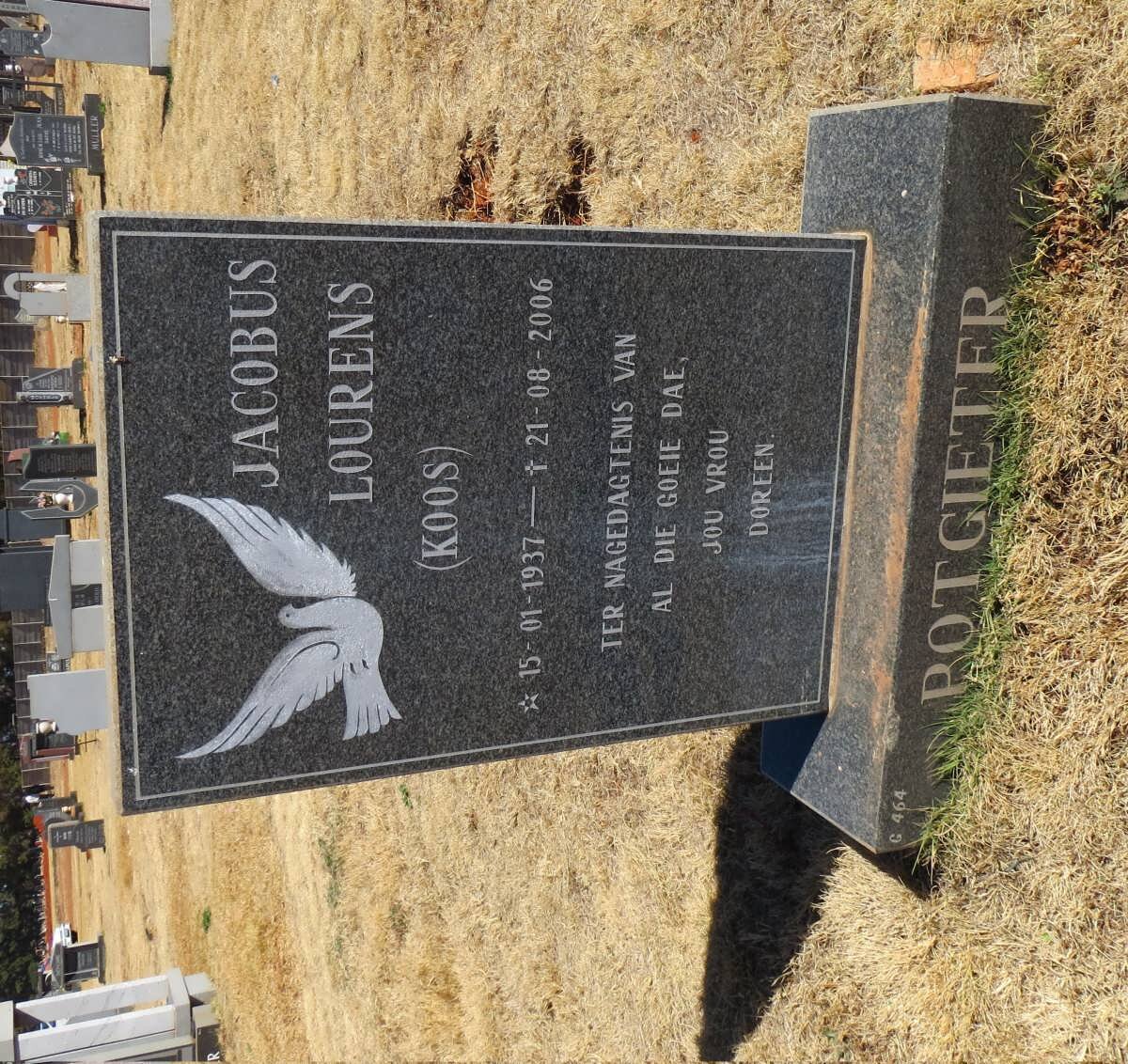 POTGIETER Jacobus Lourens 1937-2006