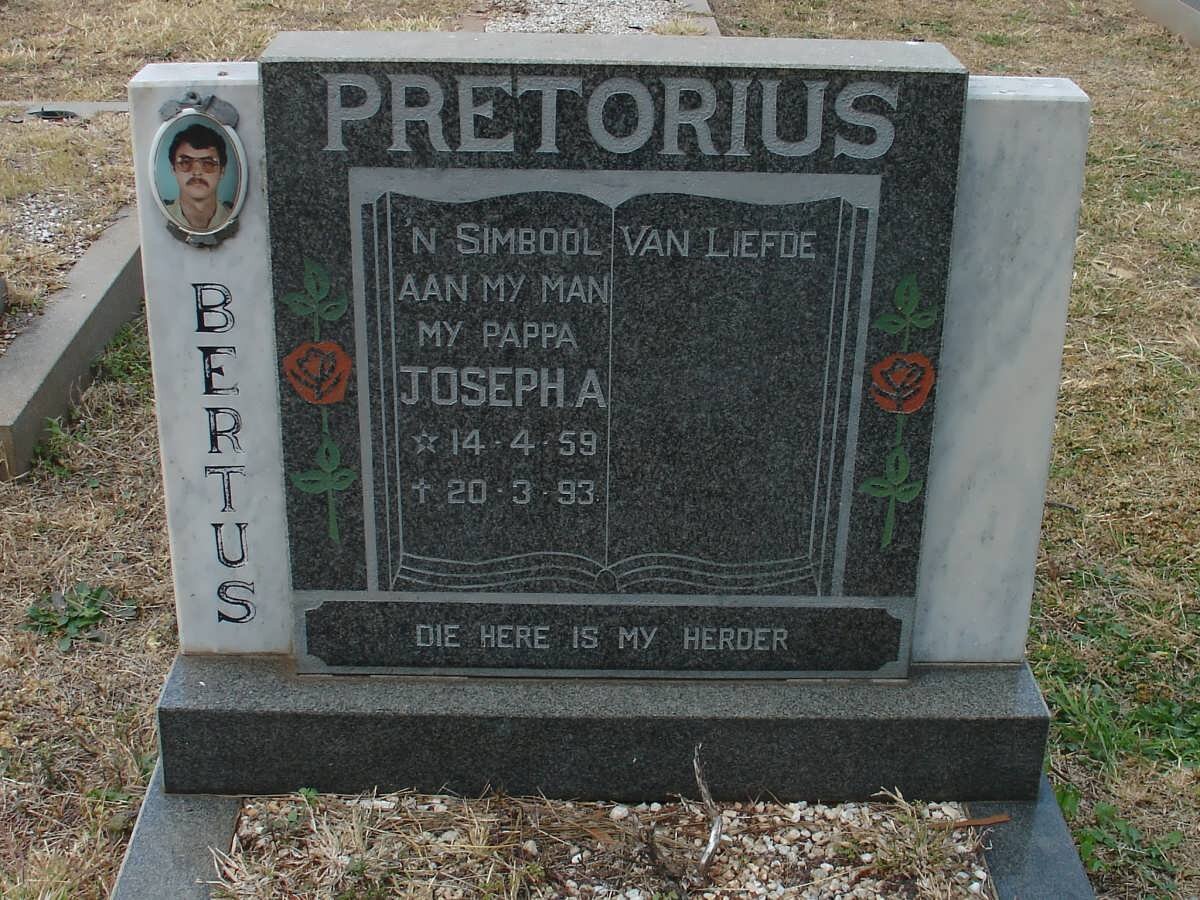 PRETORIUS Joseph A. 1959-1993