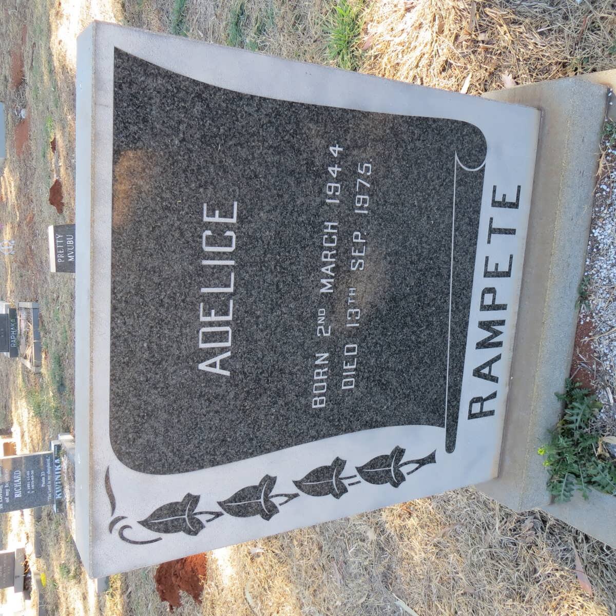 RAMPETE Adelice 1944-1975