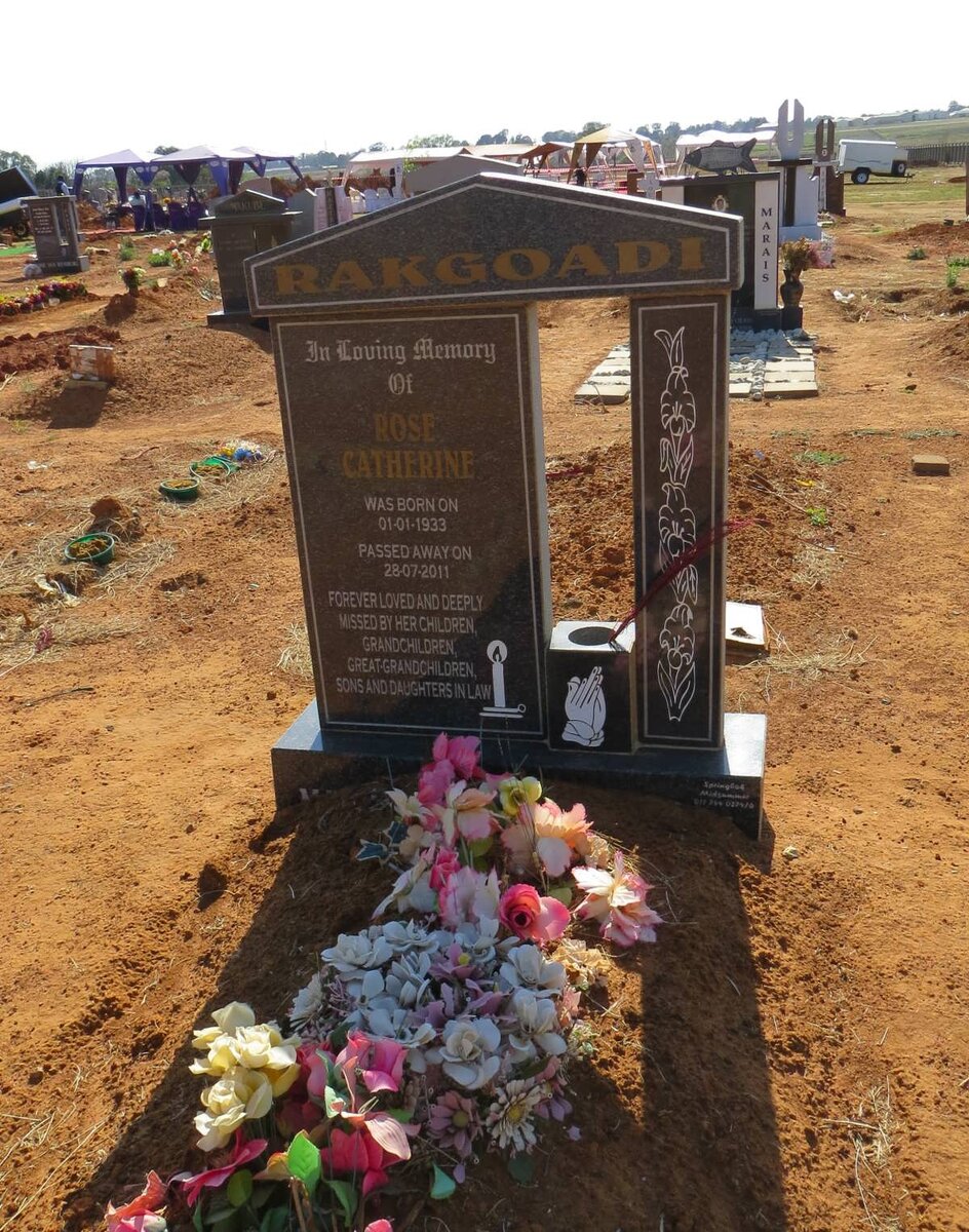 RAKGOADI Rose Catherine 1933-2011