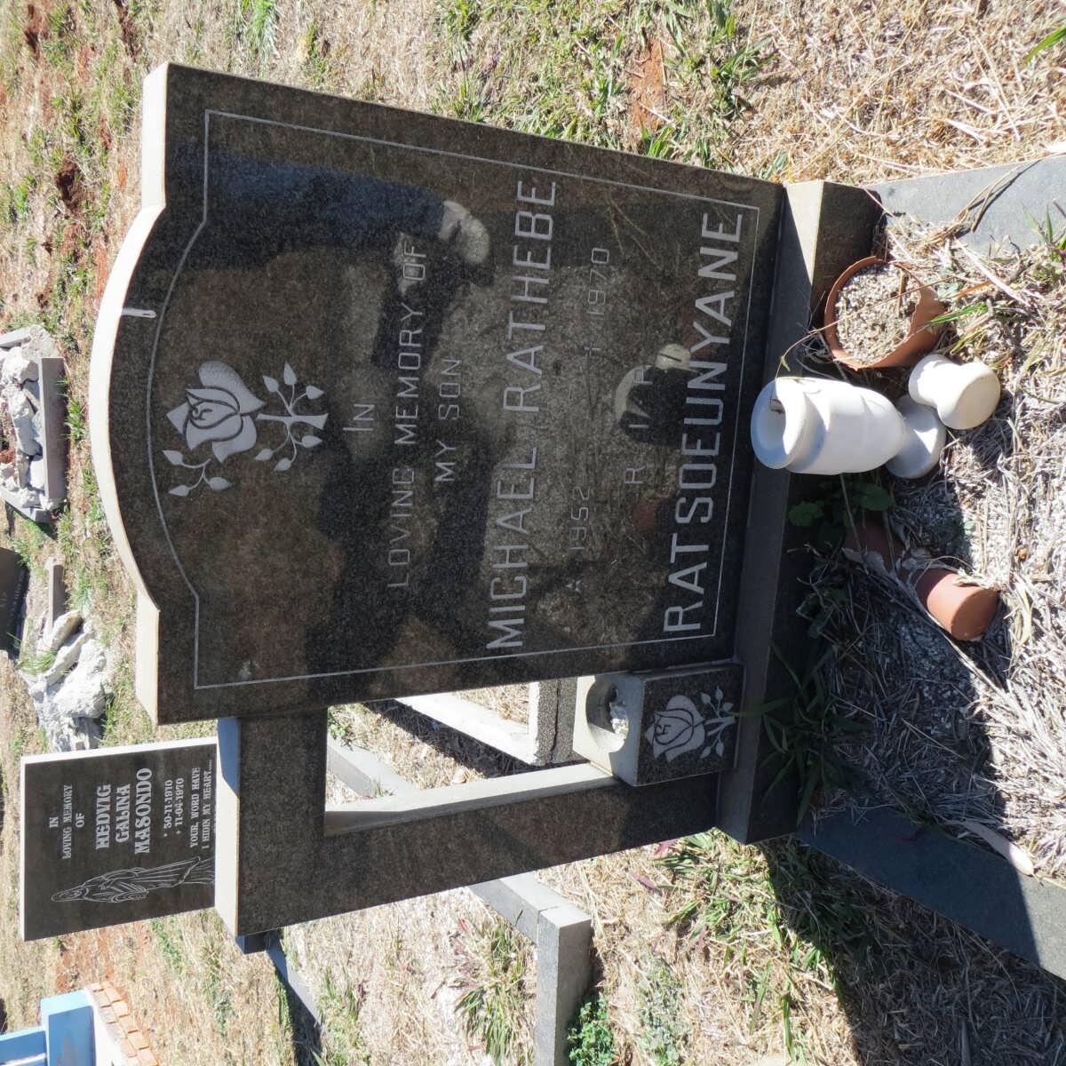 RATSOEUNYANE Michael Rathebe 1952-1970