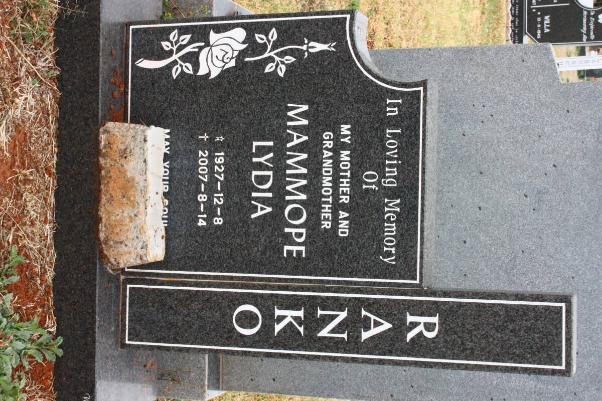 RANKO Mammope Lydia 1927-2007