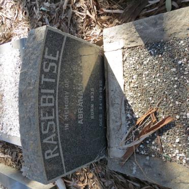 RASEBITSE Abraham 1935-1970