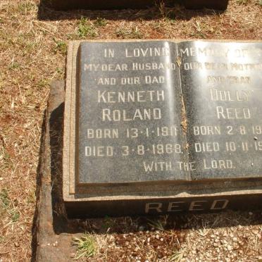 REED Kenneth Roland 1911-1968 &amp; Dolly Reed 1905-1987