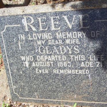 REEVE Gladys -1963