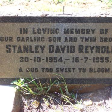 REYNOLDS Stanley David 1954-1955