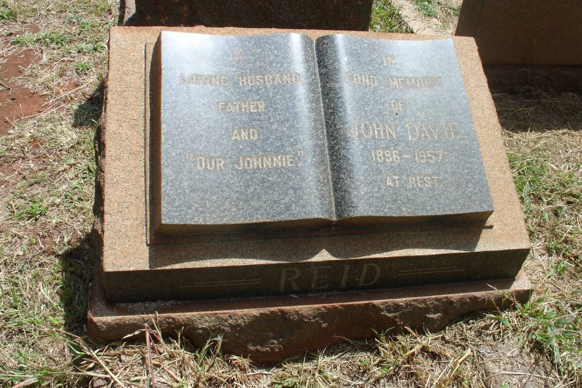 REID John Davie 1896-1957