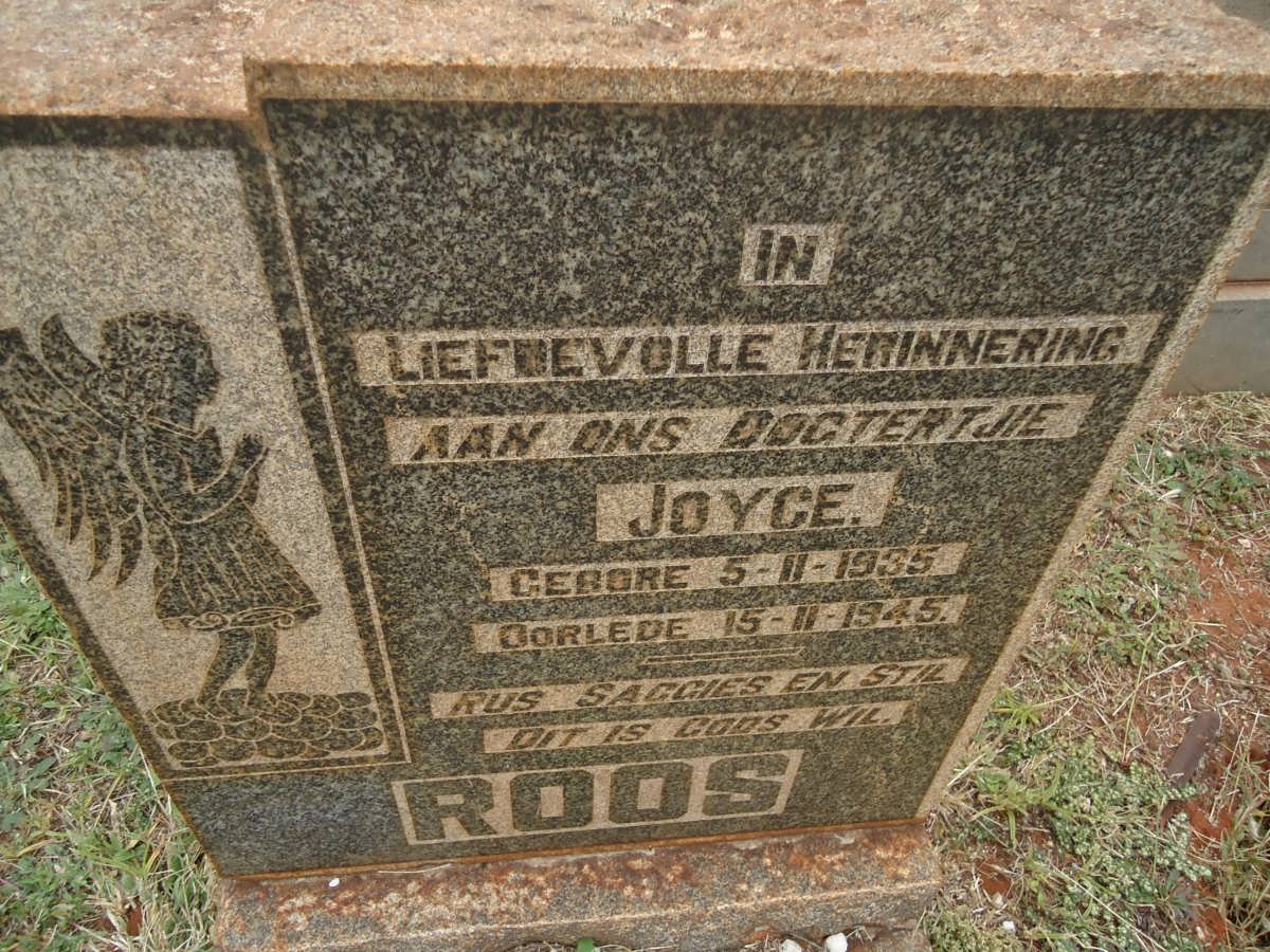 ROOS Joyce 1935-1945